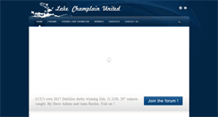 Desktop Screenshot of lakechamplainunited.com