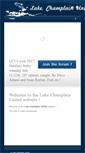 Mobile Screenshot of lakechamplainunited.com